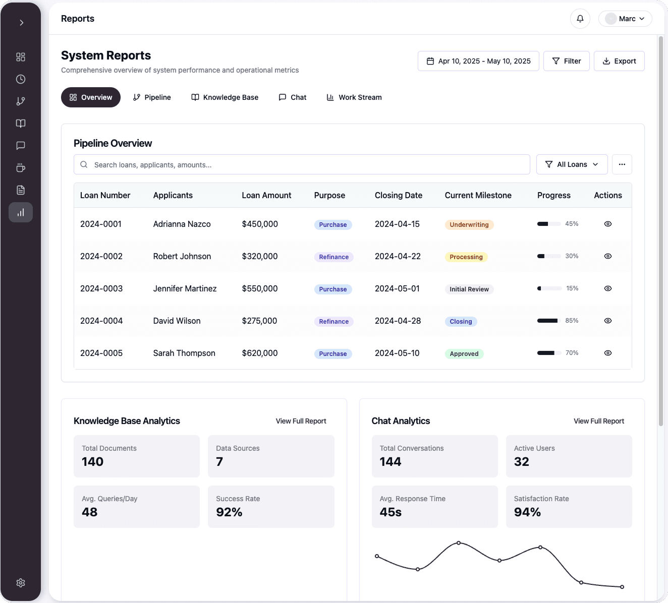 DocuByte UI app screenshot